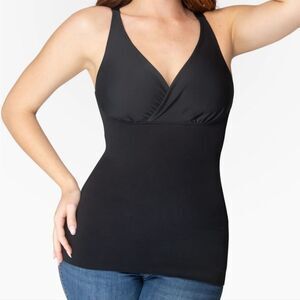 Belly Bandit Mother Tucker Compression Nursing Tank Black Size S